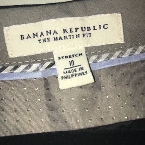 Banana Republic black wool trousers